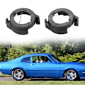 Miniatyrbillede 4 af 8: Par af bilforlygte LED pære baseholder adapter til Ford