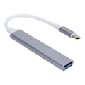 Pikkukuva 5 / 8: C Hub 4 Porttia USB - TypeC-adapteri 5 Gbps Kannettava MacBook Prolle Läppärille Tabletille