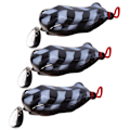 Miniatyrbilde 5 av 8: 3 stk. Kunstig Simulering Myk Paljett Fiske Lokkemiddel Agn Fiske Tilbehør 5.5cm2#