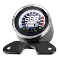 Miniatyrbillede 3 af 8: LCD-display til motorcykel - Digital kilometertæller, speedometer og omdrejningstæller