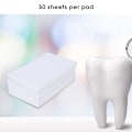 Miniatyrbillede 8 af 8: 250 Ark Engangs Dental Blandepapir 2 Sidet Blandepapir (76x127mm)