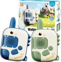 Dinosaurie Walkie-Talkies for Gutter og Jenter i Alderen 3–7 – Intercom-gave