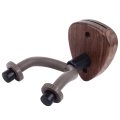 Miniatyrbillede 5 af 8: Guitar Neck Hanger Vægmonteringskrog Stativ med Træbase Strengeinstrumentholder til Bas Banjo Violin Almindelig Type