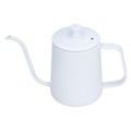 Miniatyrbillede 2 af 8: Kaffekedel Rustfrit Stål Mini Bærbar Hvid Tynd Tud Hæld Over Kedel til Rejser Camping Te Kaffe