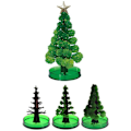Miniatyrbild 4 av 7: 2-pack kristallväxande kit magiskt växande julgranskit för barn DIY kristalljulgran pedagogiska leksaker
