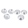 Miniatyrbillede 8 af 8: 25 stk. Æggetærteforme i aluminium, små tærteforme, mini cupcake kage muffin cookie forme, bageforme til bagning