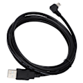 Pikkukuva 7 / 8: 1,8 m / 2,0 jaardia 90 asteen oikea kulma USB 2.0 uros - Mini USB uros kiintolevyn datakaapeli