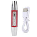 Miniatyrbillede 1 af 8: Jade Lommelygte Jade Vurderingslys Detektor Lampe USB Genopladelig Smykke Identifikations Lommelygte Dobbelt Hoved 4 Lys Kilder KX4