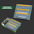 Miniatyrbillede 2 af 8: GPIO Udvidelseskort 1 til 3 Port Udvidelse 40-pin Kortmodul GPIO Adapter til Raspberry PI 2