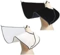 Beard Apron 2-pack - Black and White Shaving Apron with Nylon Suction Cup, Waterproof Barber Cape for Men