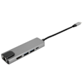 Pikkukuva 8 / 8: USB C Hub MultiPort -sovitin TypeC - High Definition Multimedia Interface 5 in 1 -sovitin laitteiden liittämiseen