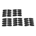 Miniatyrbilde 2 av 8: 40 stk. Munnstykke Puter Lapper Pads Tilbehør for Alt-/Tenorsaksofon Klarinett Svart 0,5 mm