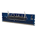 Miniatyrbillede 7 af 8: Konverter Adapterkort PCB Understøtter 1.5V Bundkort Tilbehør til DDR3 Notebook Hukommelse