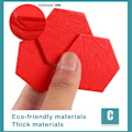 Miniatyrbilde 7 av 8: 155 stk Trepuslesett Tangram Utdannende Leke Fargerike Byggeklosser