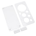 Miniatyrbillede 2 af 8: Bartender Kit Stand Aftagelig Pladsbesparende Lugtfri Multipurpose Plast Bartender Værktøjsholder til Bar Hjem Hvid Lille