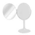 Miniatyrbillede 5 af 8: LED Makeup Spejl Foldbart Roterbart Spejl Touch Kosmetisk Spejl til Soveværelse Omklædningsrum Hvid