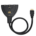 Miniatyrbillede 7 af 8: HighDefinition Multimedia Interface 4K Switcher 3 Ind 1 Ud 4Kx2K Switcher Splitterkabel Splitter
