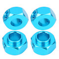 Miniatyrbillede 6 af 8: Aluminiumlegering Hex Hub Udvidelsesstykke Tilbehør til Traxxas/TRX4 1/10 RC Modelbil Blå
