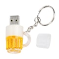 Miniatyrbilde 4 av 8: USB Flash Drive Tegneserie Dominerende Ølkrus Form Bærbar Lagring Minnebrikke 64GB