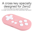Miniatyrbillede 8 af 8: Trådløs Controller Mini Lille Bluetooth Bærbar Gamepad til Mobiltelefon Computer Pink
