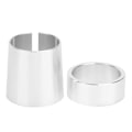 Miniatyrbillede 5 af 8: 1 tommer Konisk Drivaksel Koblingsaks Adapterforbindelse Sølv Aluminium Holdbar Tilbehør