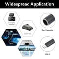Miniatyrbillede 6 af 6: USB C til 12V-adapter, USB C han til 12V 18W cigarettænderadapter PD3.0 Type C til 12V cigarettænder hun-kabel