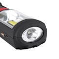 Pikkukuva 8 / 8: 3W Ladattava COB LED -taskulamppu, magneettijalustalla, punainen, retkeilyyn, hätätilanteisiin ja työvaloksi