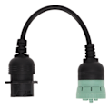 Miniatyrbillede 3 af 8: Diagnostisk Crossover Kabeladapter J1939 CAN3 til CAN1 Sikker Forbindelse Udskiftning til Paccar