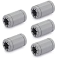 Miniatyrbillede 3 af 8: 5 stk. 3D Printer Plastik Leje Grå Solid Polymer RJMP-01-08 til 10-30mm Akseldiameter