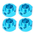 Miniatyrbillede 5 af 8: Aluminiumlegering Hex Hub Udvidelsesstykke Tilbehør til Traxxas/TRX4 1/10 RC Modelbil Blå