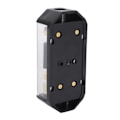 Miniatyrbilde 4 av 8: 2-veis 100A sikringsholderboks 1x0GA inn 2x4GA ut distribusjonsblokk for bilstereo lydmodifisering