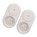 Miniatyrbillede 4 af 8: 2 stk. Plug-in Natlampe LED RGB Varm Hvid Tilstand 55 Lumen Sød Børnelampe til Soveværelse EU Stik 100‑240V