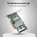 Miniatyrbillede 7 af 8: LSI 9267‑8i 2208 Hovedkontrol Disk RAID Controller Kort PCIEx8 6GBps 512M RAID 0 1 (S)