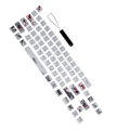 Miniatyrbild 4 av 8: Keycaps PBT 5-sidig Sublimering 71 Tangenter Tangentbordstangenter för Mekaniska Optiska Tangentbord (Engelska Japanska)