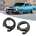 Miniatyrbillede 5 af 8: Par af bilforlygte LED pære baseholder adapter til Ford