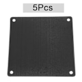 Miniatyrbild 5 av 8: 5st 12*12cm PC Dator PVC Fläkt Skydd Dammtät Förvaringspåse Svart