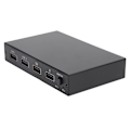 Miniatyrbillede 3 af 8: 2 i 1 Udgang Switch High Definition Multimedia Interface Signalkilde Delingsenhed med Kabel