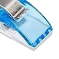 Miniatyrbilde 8 av 8: Quilteklips Økseform Plast Syklips Lyse Farger Stoffklips for Håndverk Fargeblandet