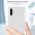 Miniatyrbild 7 av 8: BW-SMBCH NOT10+ Glas Mobiltelefon Batterilucka Bakre Skydd Reservdel Tillbehör för Samsung Note10 plus (Vit)