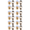 Miniatyrbillede 8 af 8: 20 stk. PC4 M10 Hanlige Lige Pneumatiske Konnektorer PC4 M6 Hurtigmontering
