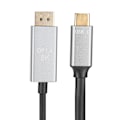 Pikkukuva 4 / 8: Type C - Displayport 8K 1.4 HD -videokaapeli, ääni- ja videonsiirto, synkronoitu ulostulokaapeli MacBookille, 1 metri / 3,28 jalkaa