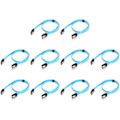 Miniatyrbilde 2 av 8: 10 stk. Serial ATA-kabel Harddisk Datakabel Serial ATA3.0 Adapter for SSD CD-driver CD-brenner Blå