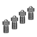 Miniatyrbillede 3 af 8: 4 stk. printerdyser, højtemperaturs-korrosionsbestandige printerdele til løsning af problemer med forbrugsstoffer, lækage 1,75/0,4 mm