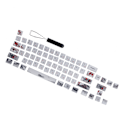 Miniatyrbild 3 av 8: Keycaps PBT 5-sidig Sublimering 71 Tangenter Tangentbordstangenter för Mekaniska Optiska Tangentbord (Engelska Japanska)