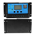 Pikkukuva 3 / 8: 30A 12V 24V Auto Aurinkoenergian Lataussäädin PWM-ohjain (30A)