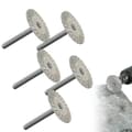 [LLC] Thmm diamantklinge med 6 mm skaft skæreskive til gravering og skæring af fliser, granit, marmor, keramikarbejde Sharp 10pcs