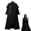 [LLC] Severus Snape Cosplay Kostym för Vuxna Halloween Kostym Karnevalfest Förklädnad S