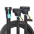 [LLC]ThS MCIO 8i 74P – 2XSFF 8639+15P -sovitinkaapeli 0,5 m