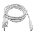 [LLC] Strömkabel med kontakt kompatibel med Mac, Mini Time Capsule, TV