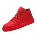 [LLC]Thn's High Top pustende sklisikre løpesko 717 Red 40